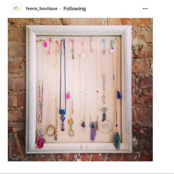 HANDMADE: "abide by the moon" charm necklace - Picture 6 of 6